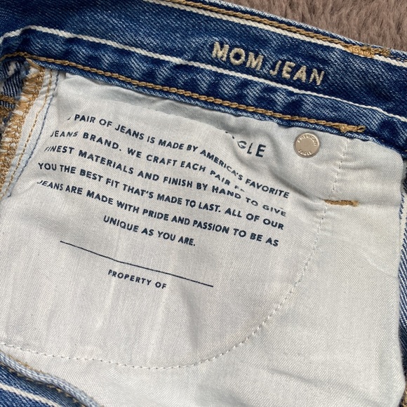 Striped Mom Jean NWOT - Picture 4 of 6
